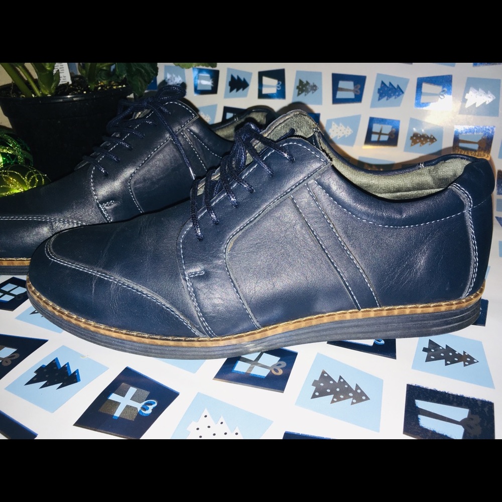 Men’s leather loafers shoes - Picture 3 of 8